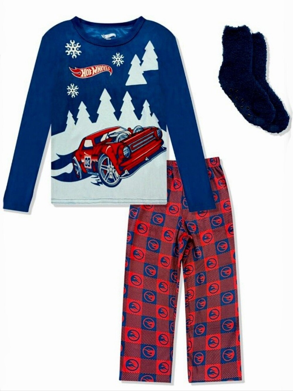 Hot Wheels Pajama Set